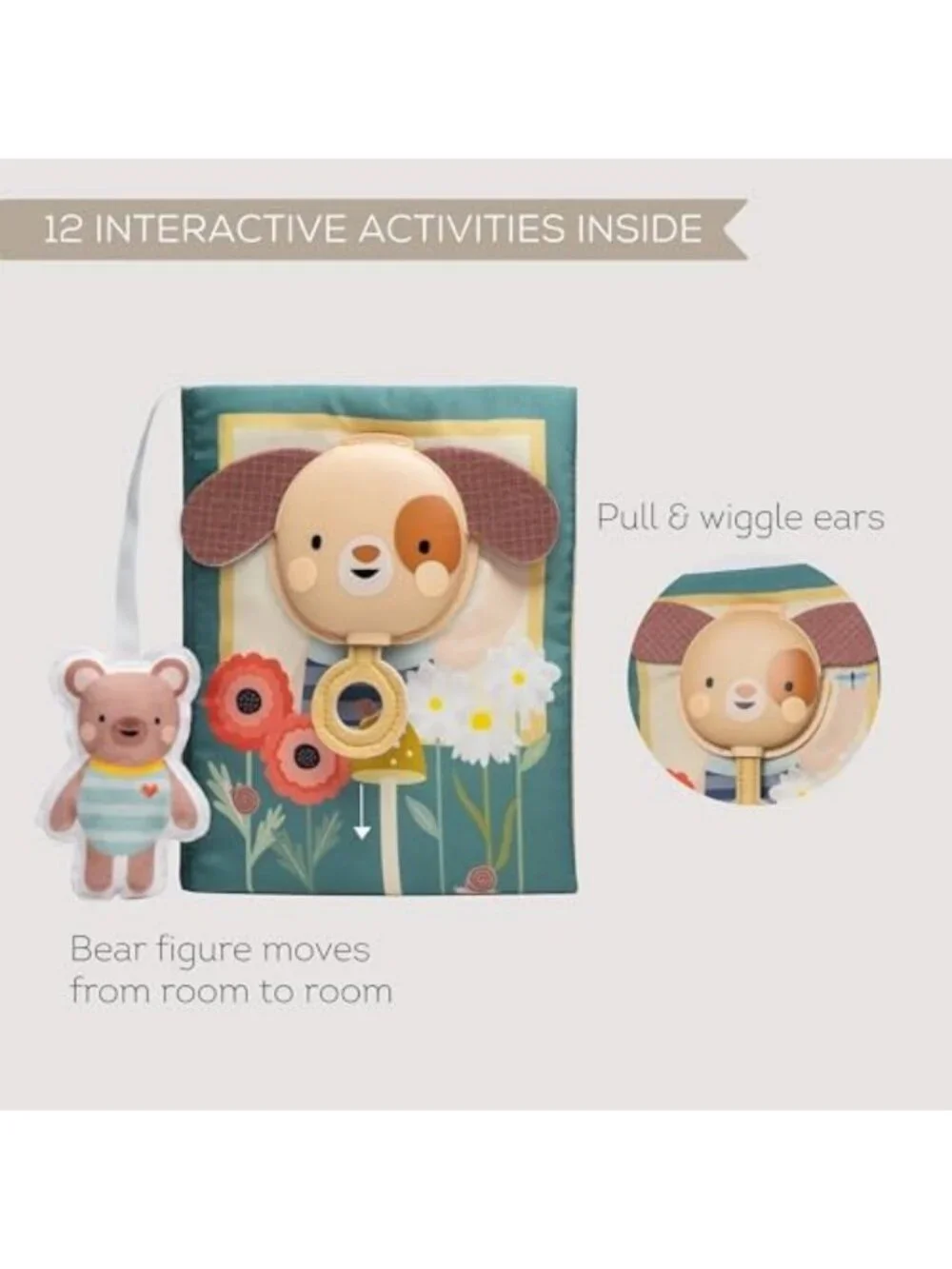 Interactive Montessori Busy Book for Toddlers 1-3 | Educational Quiet Activity